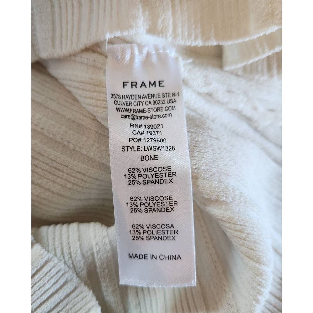 Frame Wrap Front Sweater Size Medium - image 9